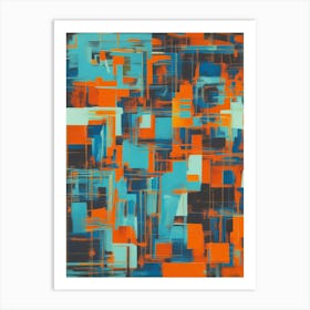 Abstract Painting 835 Art Print