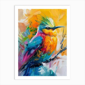 Colorful Bird 14 Art Print