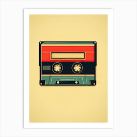 Cassette Tape 5 Wall Art Art Print