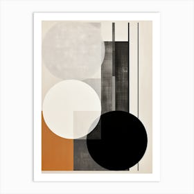 Beige Bauhaus Leonding Luster Art Print