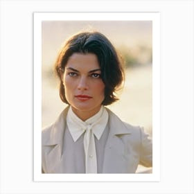 Linda Fiorentino Retro Collage Movies Art Print