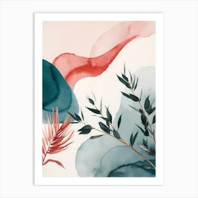 Abstract Watercolor Painting 33 Art Print