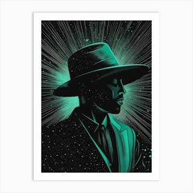 Man In A Hat Art Print