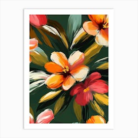 Floral Pattern Art Print