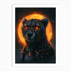 Cheetah 48 Art Print