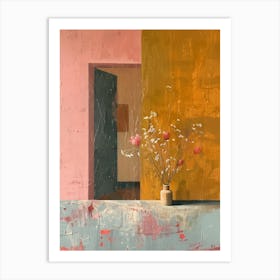 Flowers In A Vase 27 Art Print