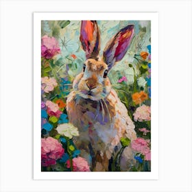 Havana Rabbit Painting 3 Art Print
