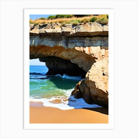 Arch Of Santa Cruz Art Print