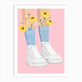 Flower Painting 2 Art Print