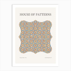 Tile Pattern Poster 48 Art Print