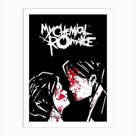 My Chemical Romance band music 3 Art Print