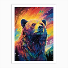 Grizzly Bear Art Print