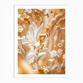 Gold Fairy 1 Art Print