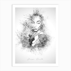 Jorja Smith Art Print