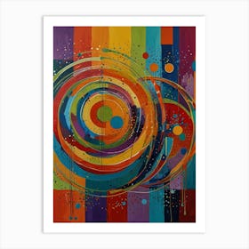 Abstract Painting 105 Art Print