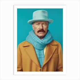 Walter White Fashion Art Art Print