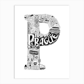 Prague Art Print