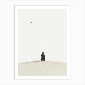 Lone Wolf Art Print