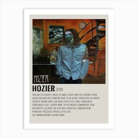 Hozier Hozier 16 Canvas Poster Bedroom Decor Art Print