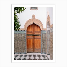 For The Love Of Doors Marrakech Travel Photography Art Print