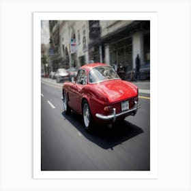 Mercedes-Benz Sl Art Print