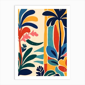 Tropical Palms Art Print