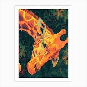 Giraffe 209 Art Print