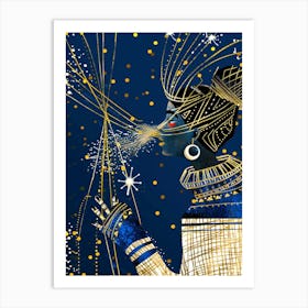 Egyptian Goddess 1 Art Print