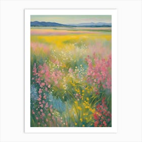 Field Of Flowers 10 Art Print