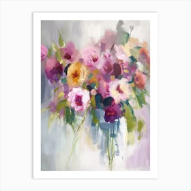 Bouquet Of Flowers 1 Art Print