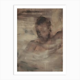 Man In Water Art Print