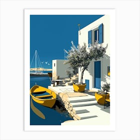 Greece 4 Art Print