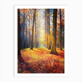 Autumn Forest 5 Art Print