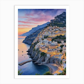 Positano 1 Art Print