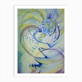 The dance of Happy new Life Art Print