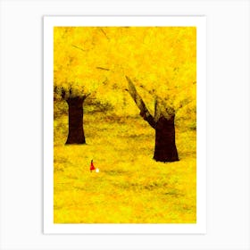 Golden Autumn Art Print