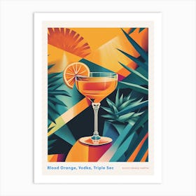 Art Deco Paloma Inspired 4 Poster Art Print