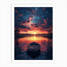 Starry Night 186 Art Print