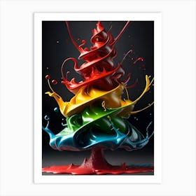 Christmas Tree 5 Art Print