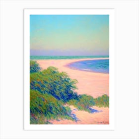 Crescent Beach Florida Monet Style Art Print