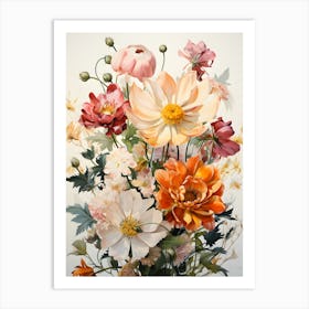 Ethereal Blooms Art Print