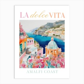 Amalfi Coast Print Art Print