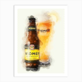 Widmer Hefeweizen Art Print