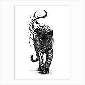 Black Panther 1 Art Print