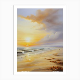 244.Golden sunset,San Francisco,USA. Art Print