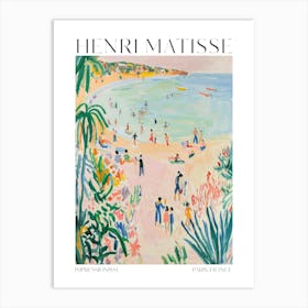 Matisse Print Coastal Summer Eclectic Maximalist Trendy Decor Matisse Gift Idea Art Print