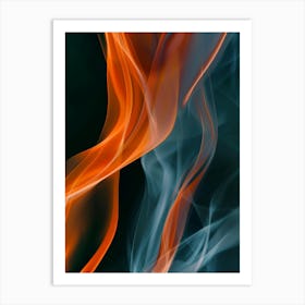 Abstract Smoke 10 Art Print