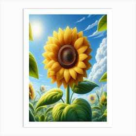 Sunflower 3 Art Print