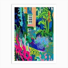 Hidcote Manor Garden, 1, United Kingdom Abstract Still Life Art Print