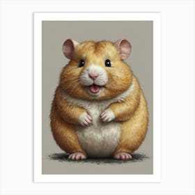 Hamster 5 Art Print